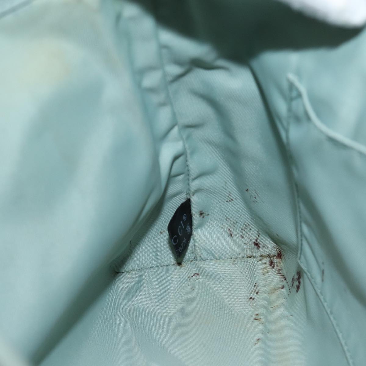 Gucci Gg Canvas Blue Canvas Shoulder Bag ()