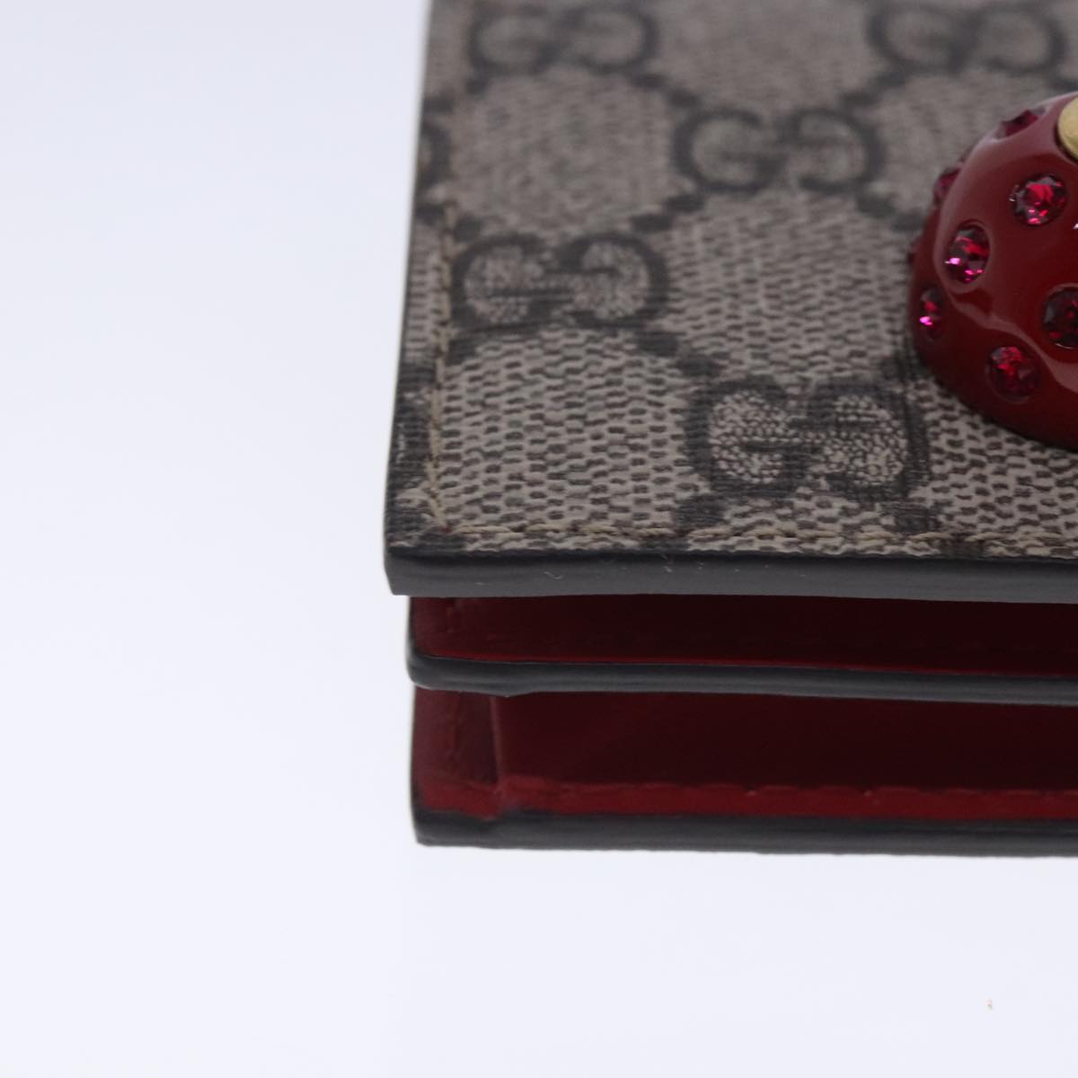 Gucci Beige Canvas Wallet  ()