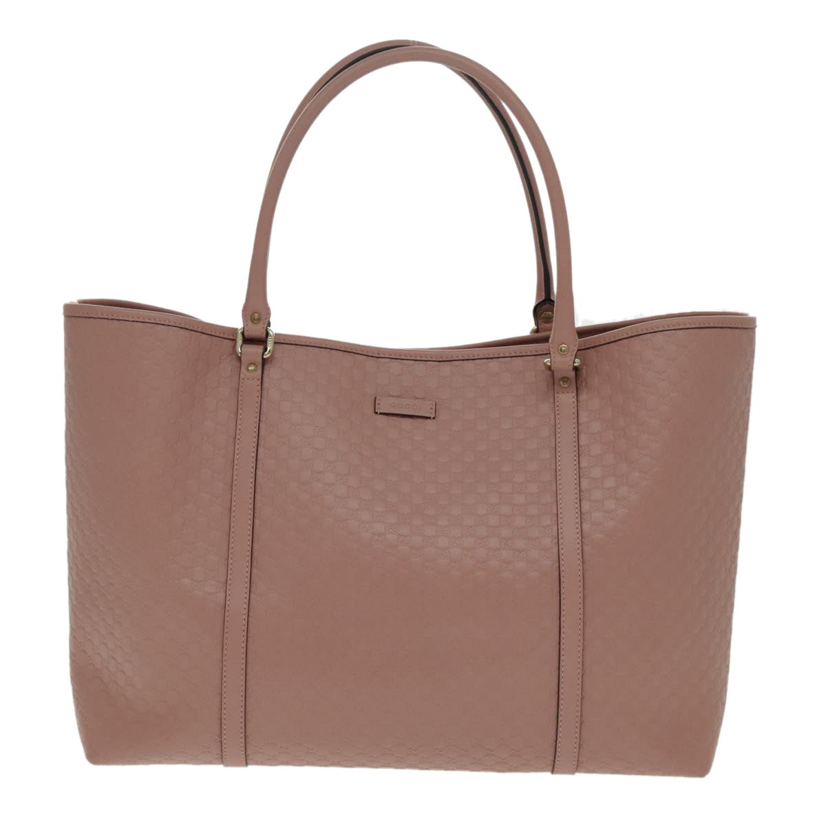 Gucci Micro Guccissima Pink Leather Tote Bag ()