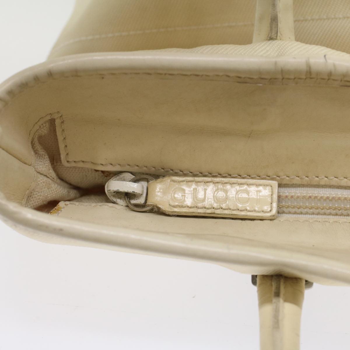 Gucci Beige Synthetic Tote Bag ()