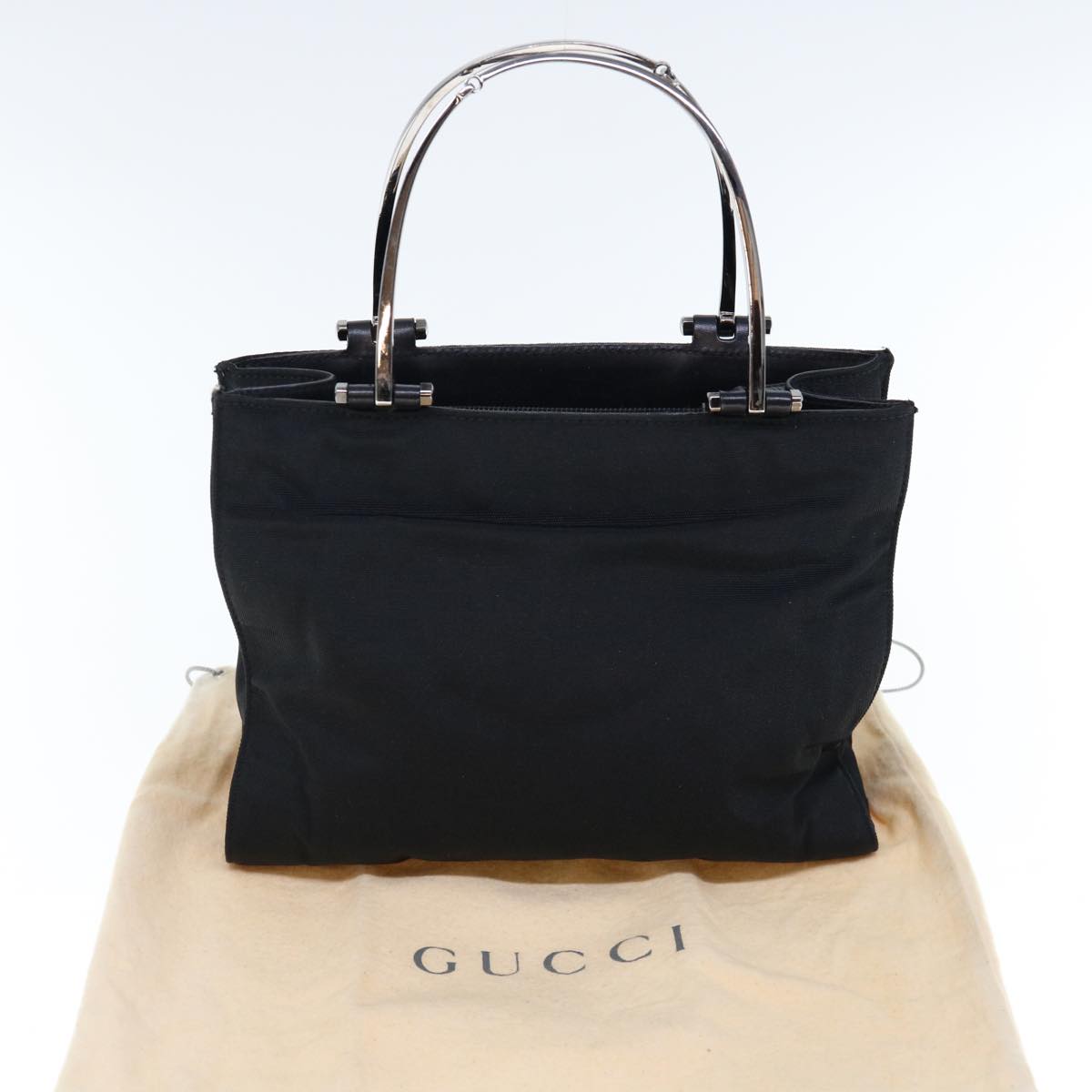 Gucci Black Synthetic Handbag ()