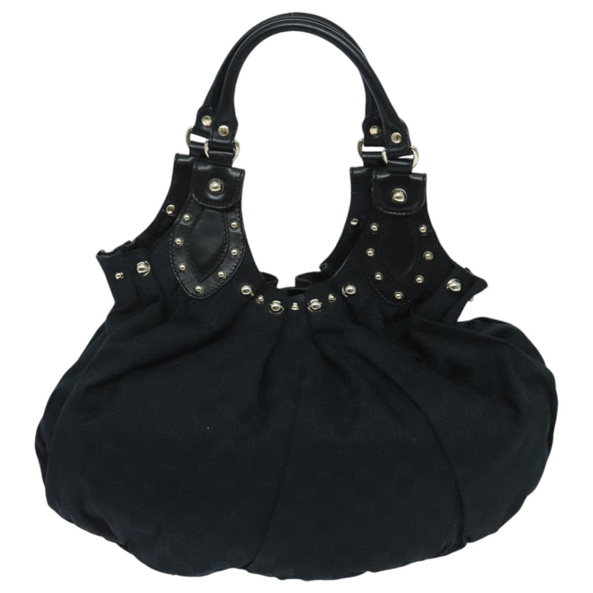 Gucci Black Canvas Handbag ()