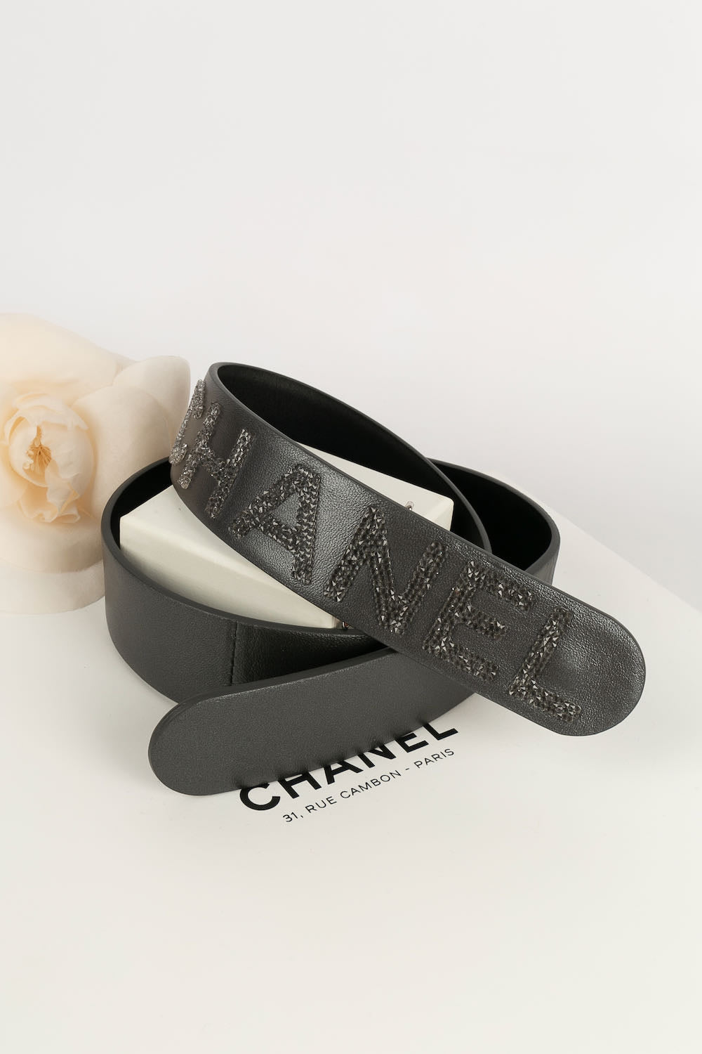 Ceinture en cuir Chanel