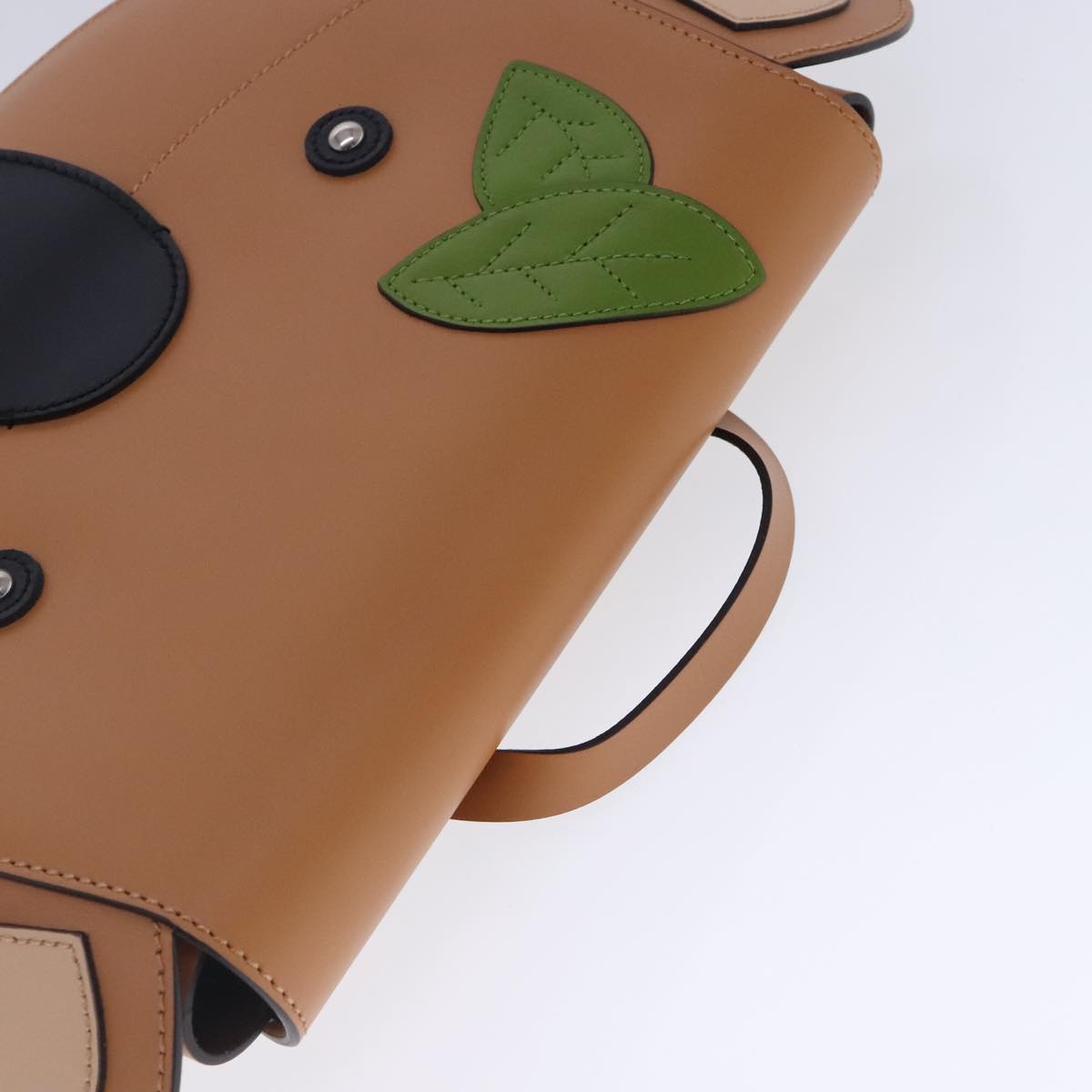 Gucci Brown Leather Backpack Bag ()