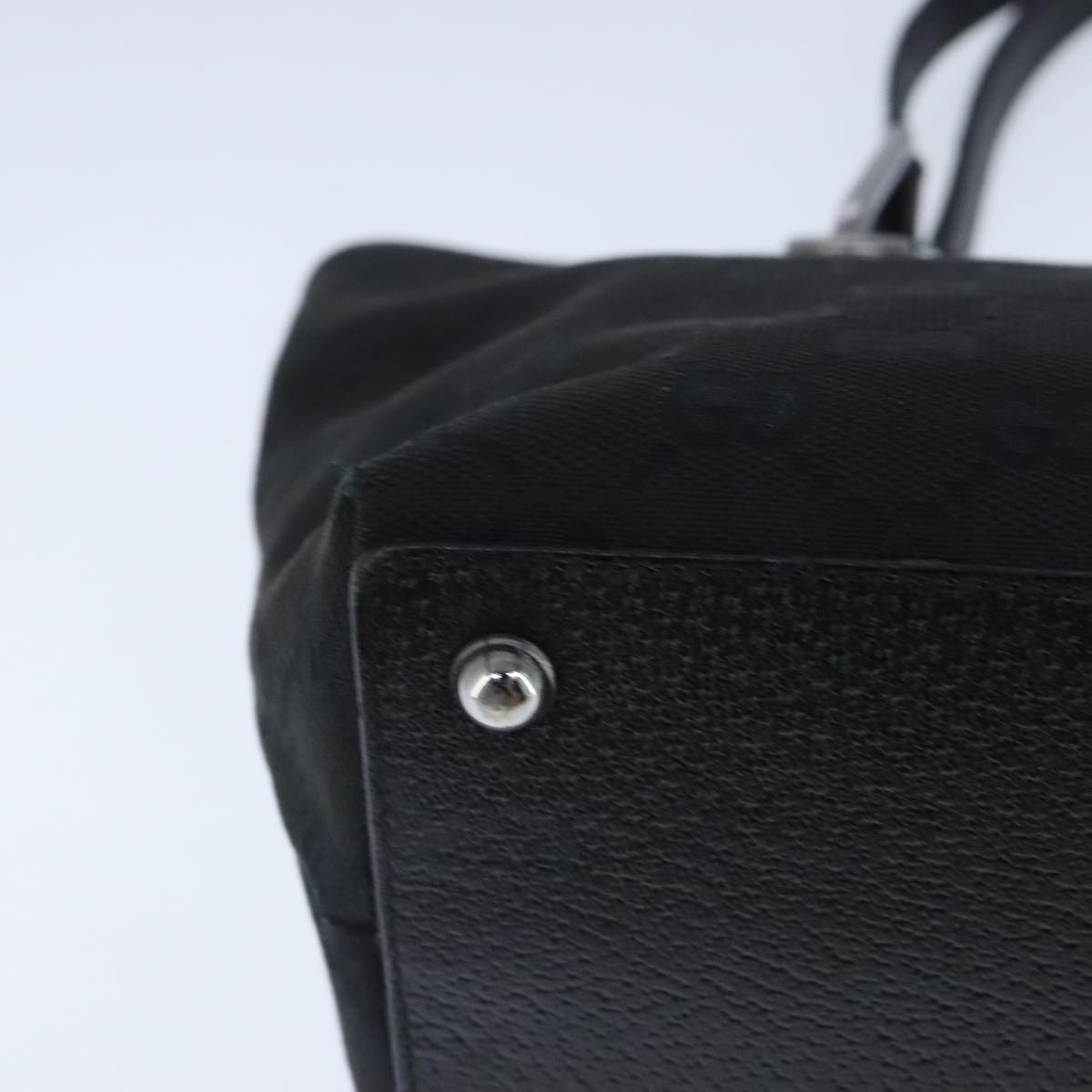 Gucci Black Canvas Tote Bag ()