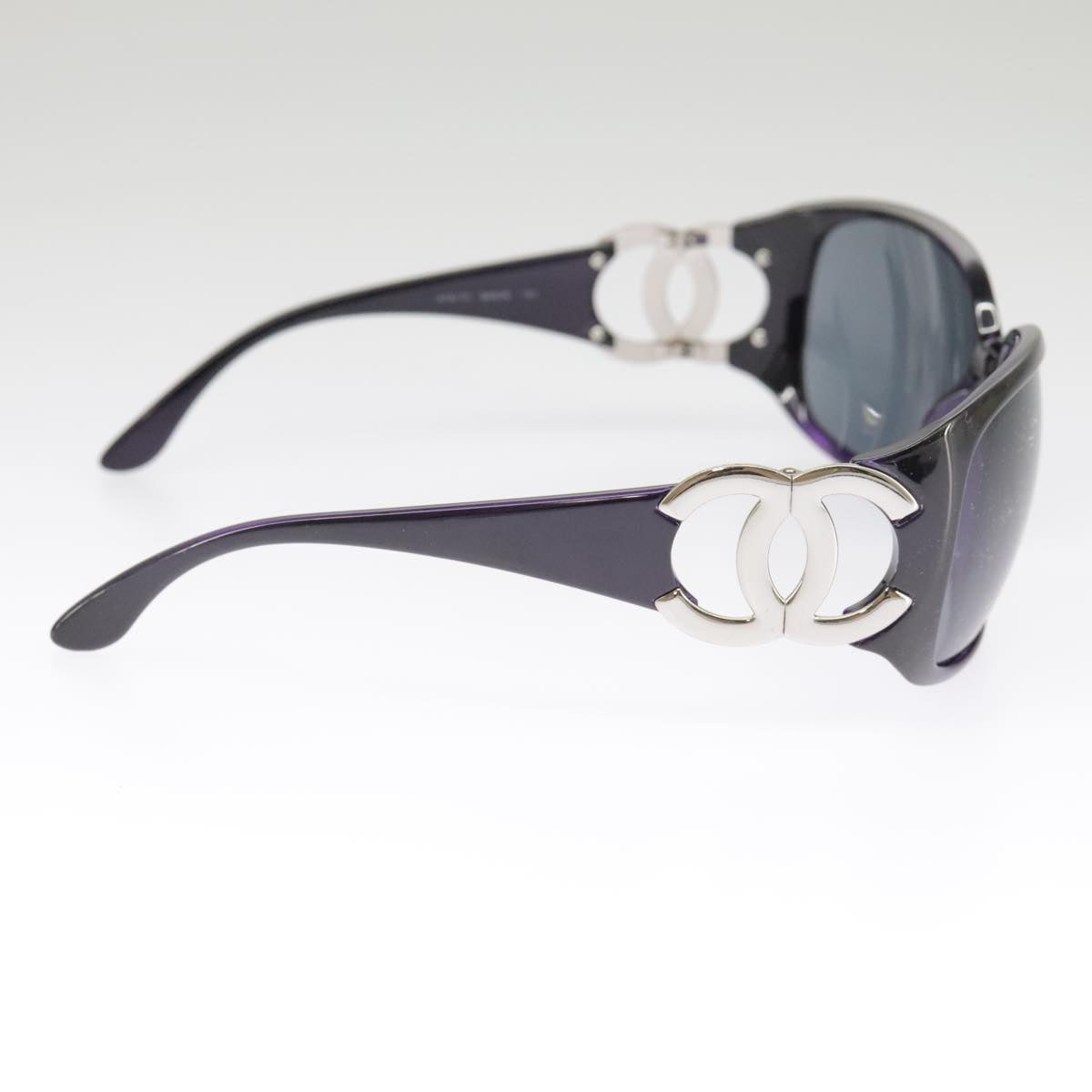 Chanel Coco Mark Black Plastic Glasses  ()