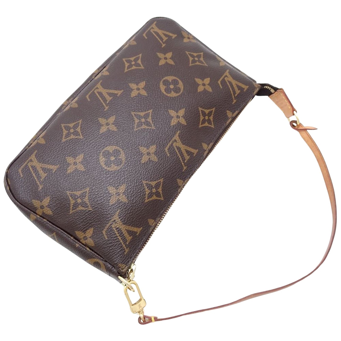 Louis Vuitton Pochette Accessoires  Canvas Clutch Bag ()