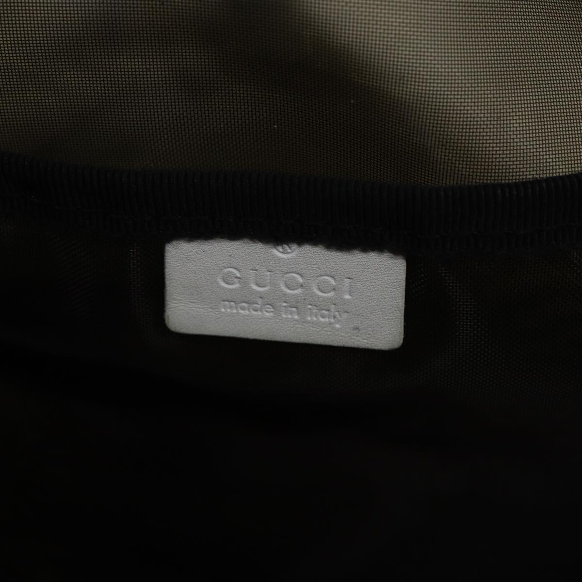 Gucci Cabas White Canvas Tote Bag ()
