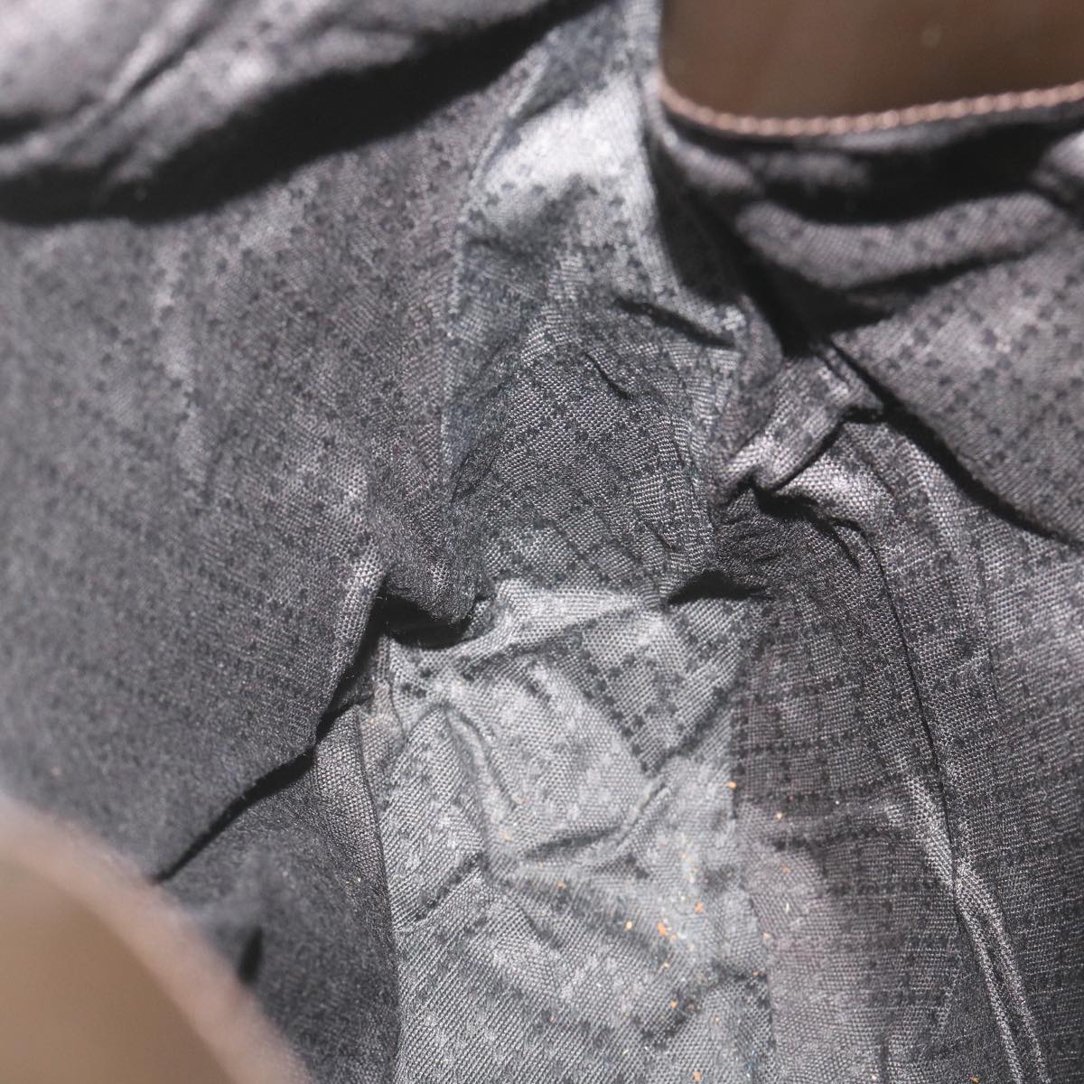 Gucci Bamboo Brown Canvas Shoulder Bag ()