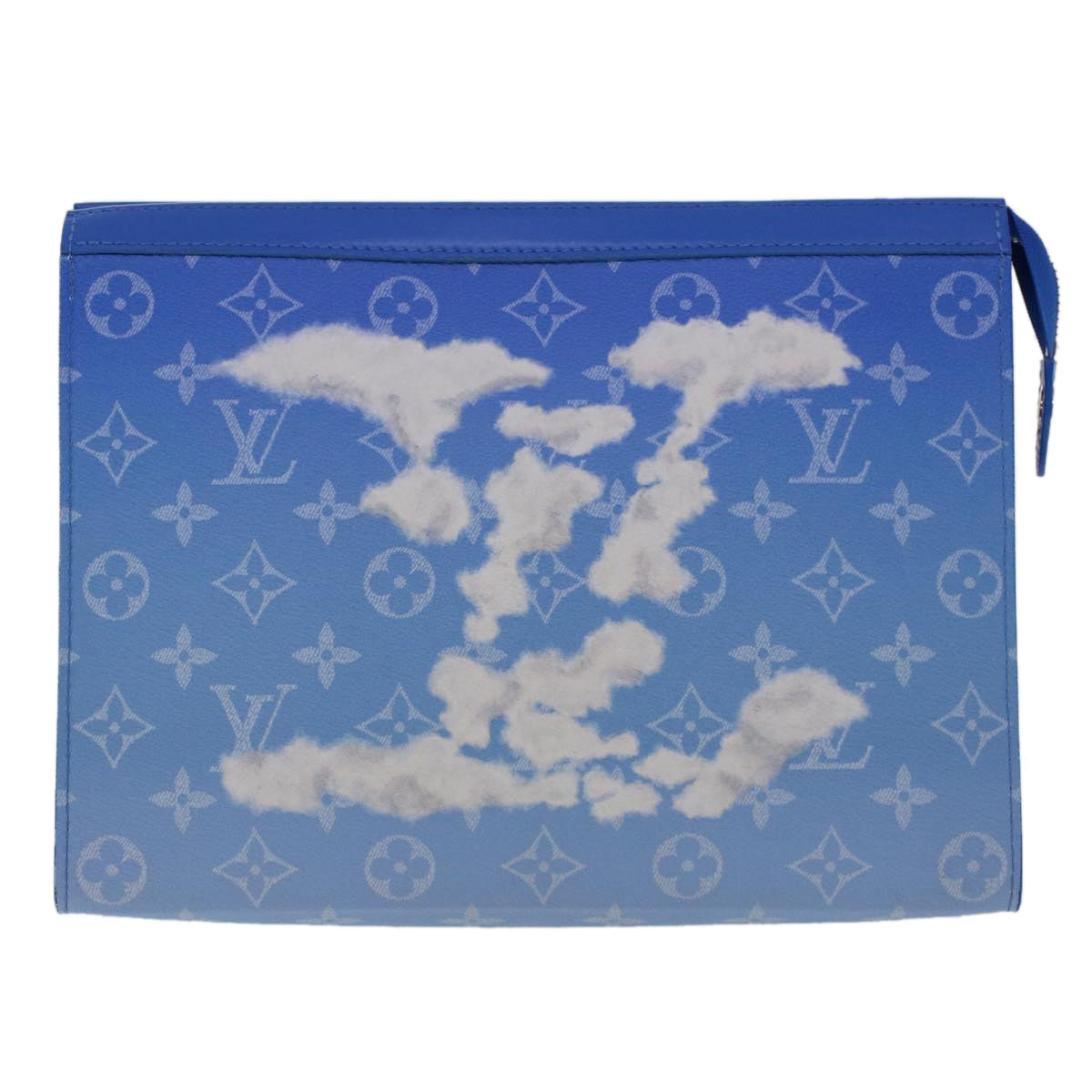 Louis Vuitton Pochette Voyage  Canvas Clutch Bag ()