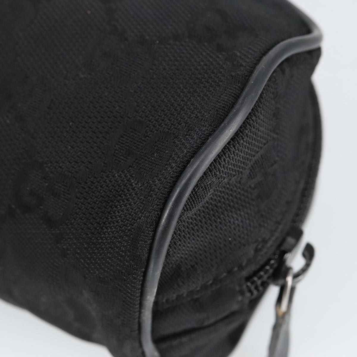 Gucci Black Canvas Clutch Bag ()