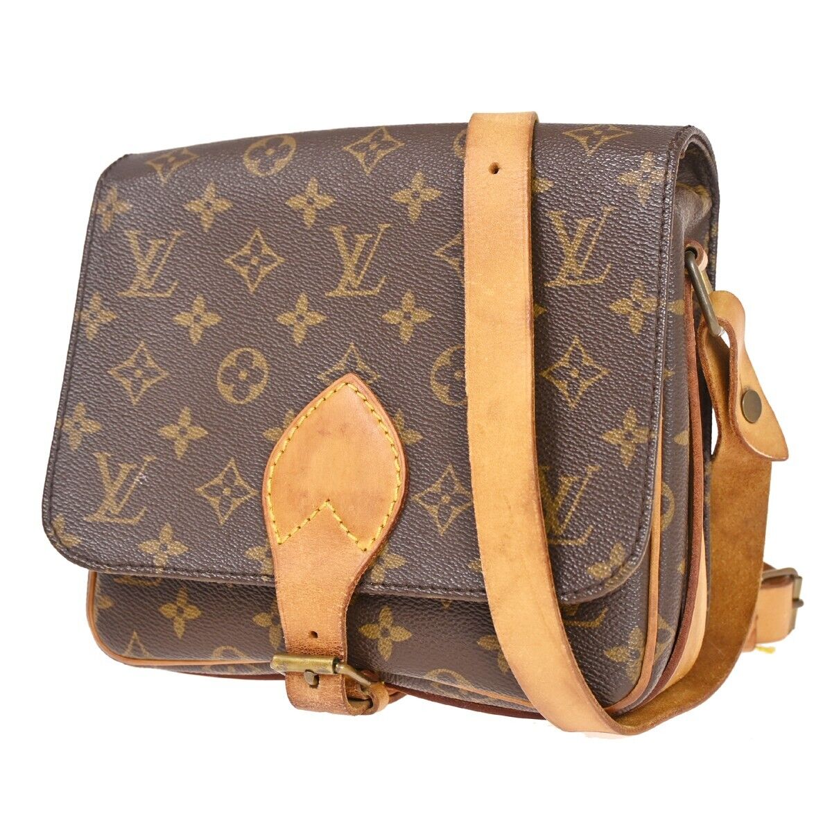 Louis Vuitton Cartouchiere  Canvas Shoulder Bag ()