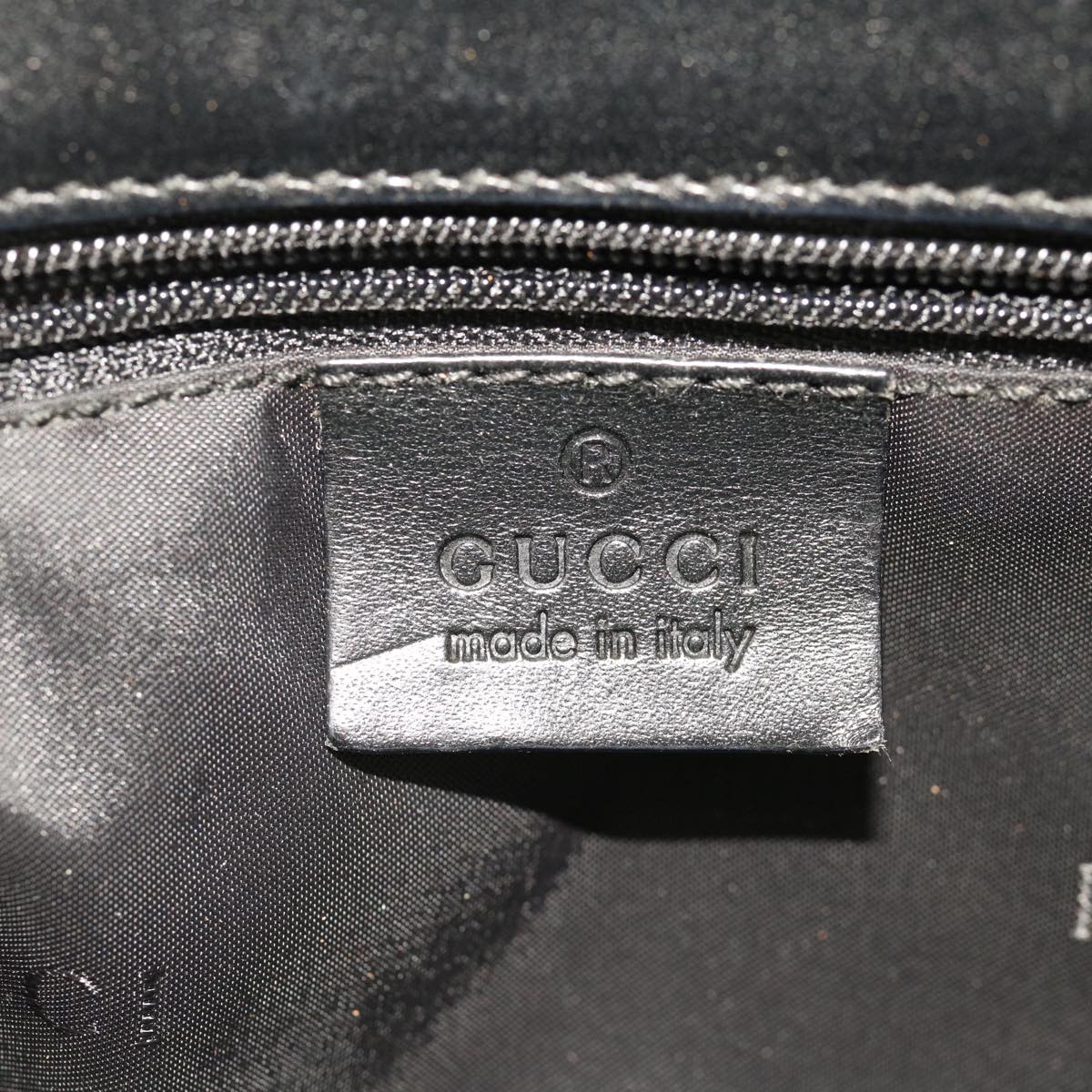 Gucci Black Synthetic Handbag ()