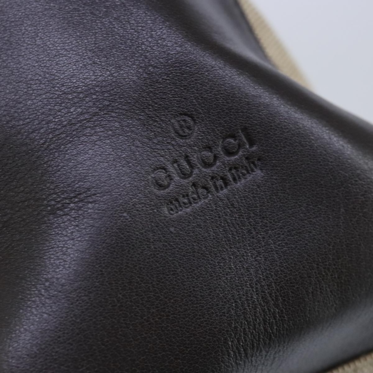 Gucci Beige Canvas Shoulder Bag ()