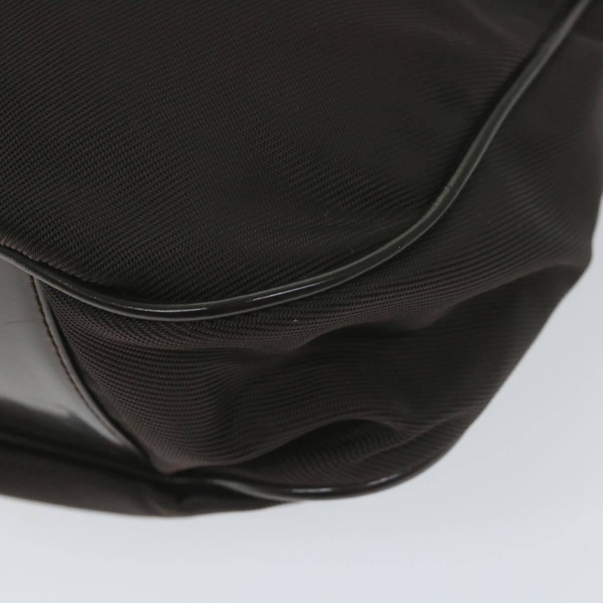 Gucci Bamboo Brown Canvas Shoulder Bag ()