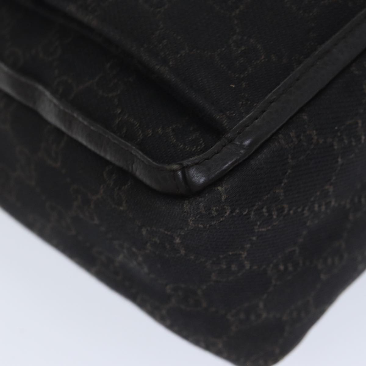 Gucci Abbey Brown Canvas Tote Bag ()