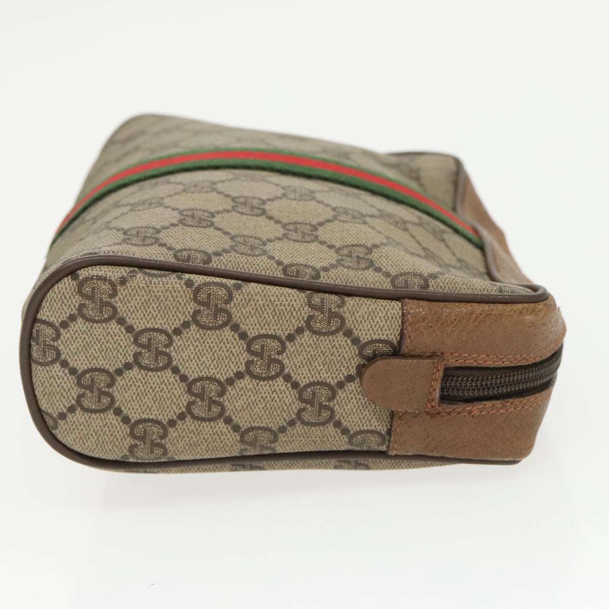 Gucci Beige Canvas Clutch Bag ()