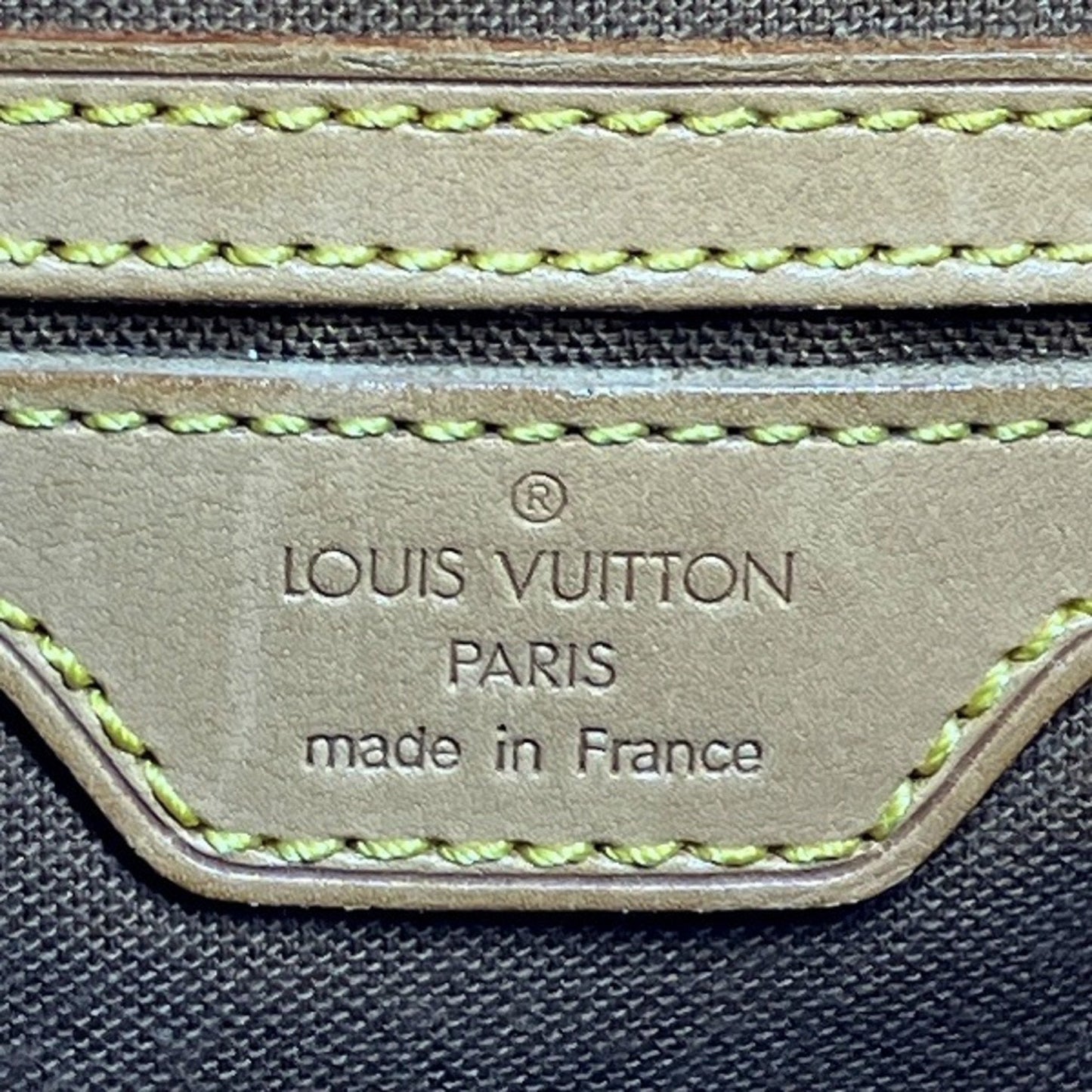Louis Vuitton Montsouris Mm  Canvas Backpack Bag ()