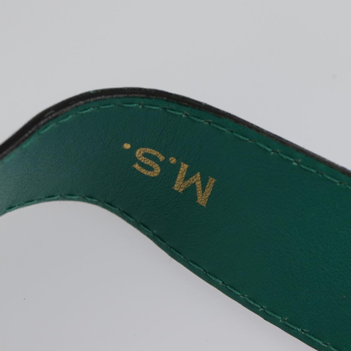 Gucci Green Leather Backpack Bag ()