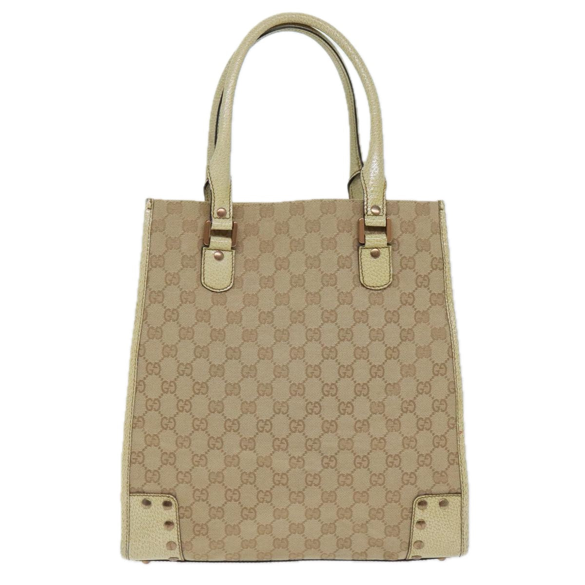 Gucci Beige Canvas Tote Bag ()