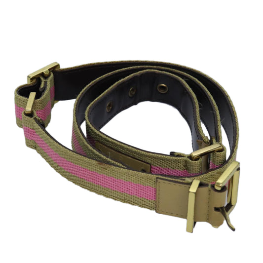 Gucci Multicolour Canvas Belt  ()