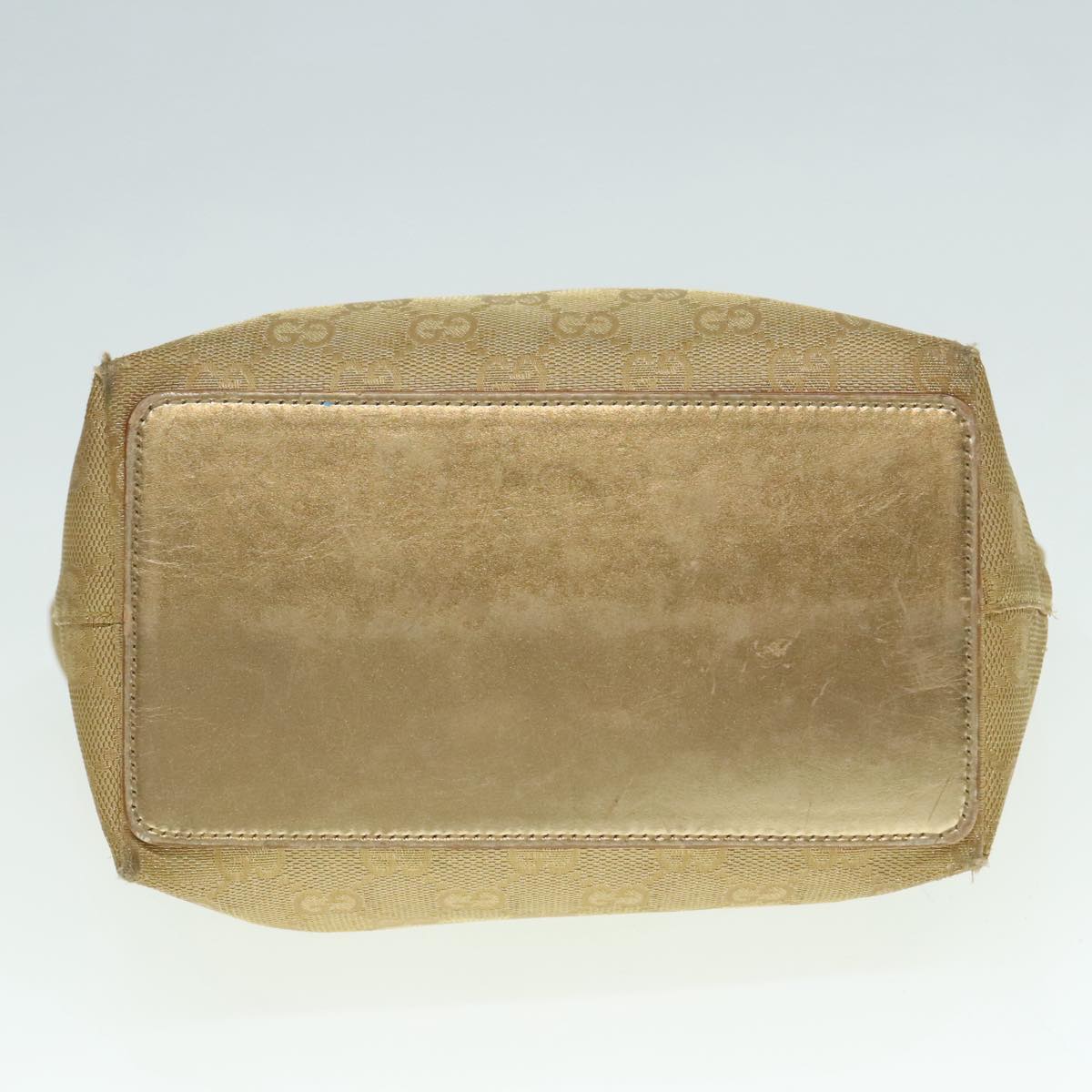 Gucci Gg Canvas Gold Canvas Tote Bag ()