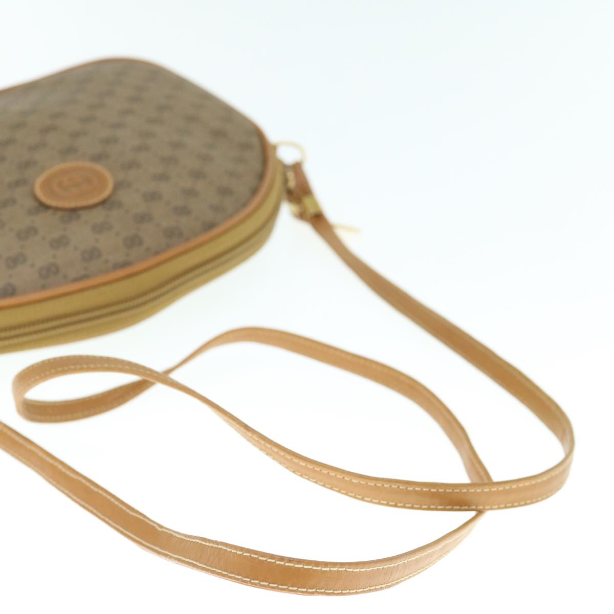 Gucci Beige Canvas Shoulder Bag ()