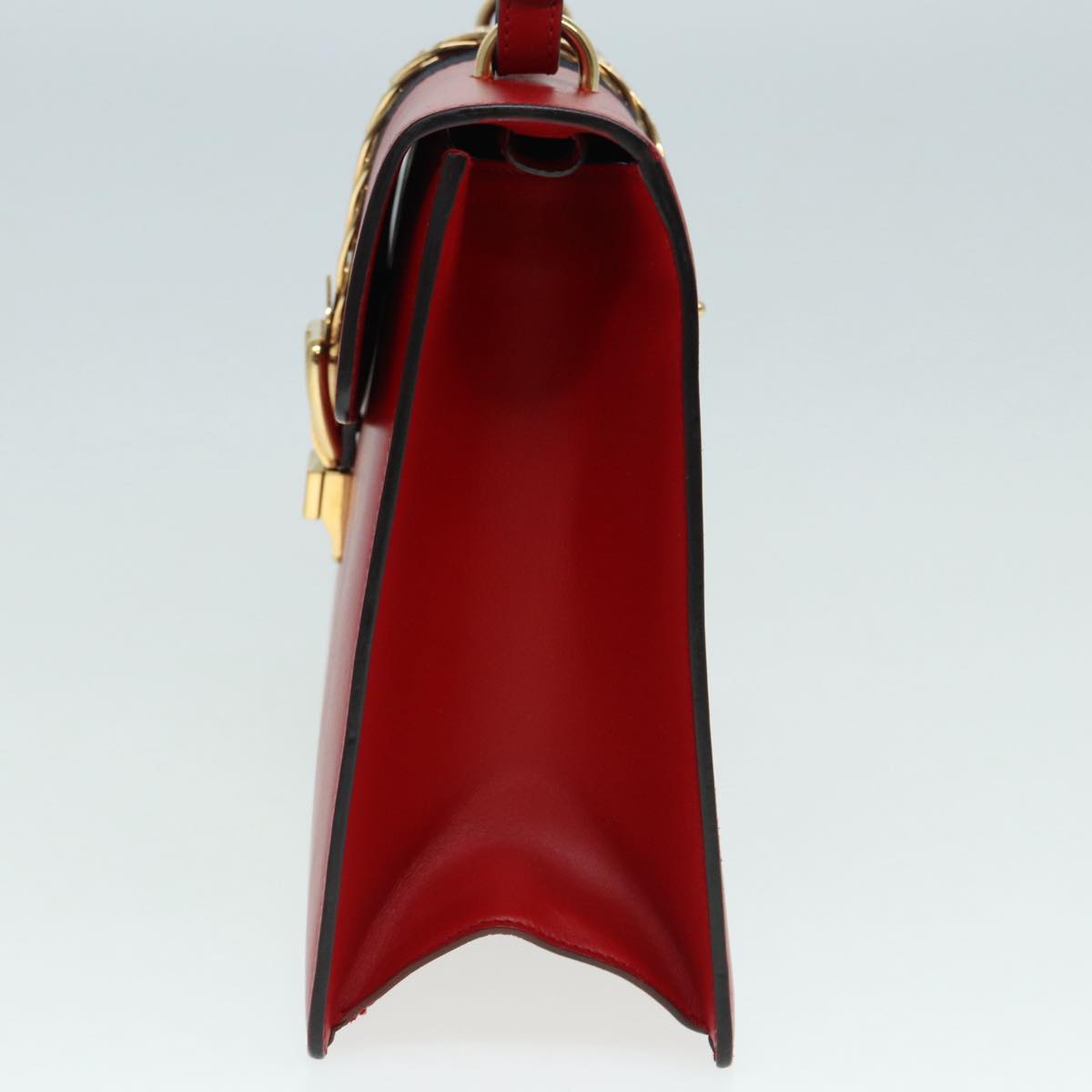 Gucci Sylvie Navy Leather Handbag ()