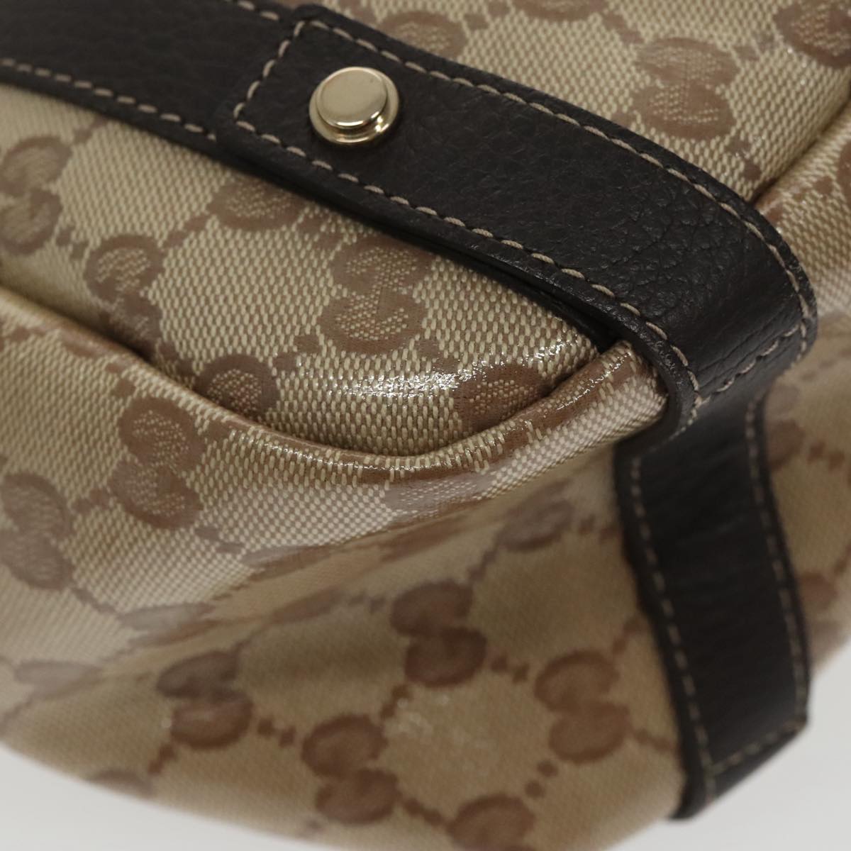 Gucci Abbey Beige Canvas Tote Bag ()