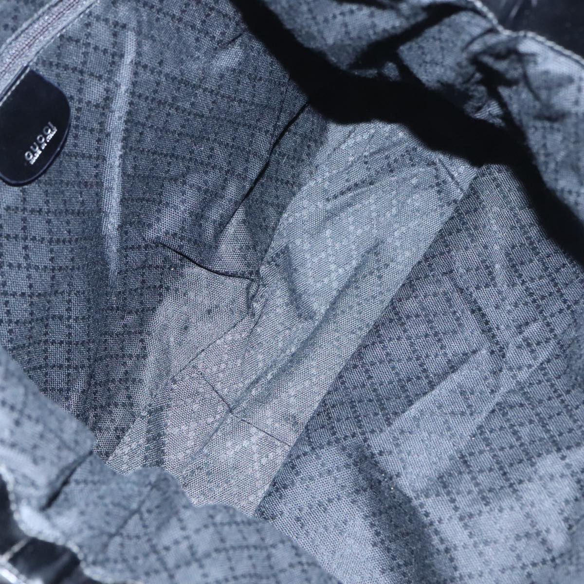 Gucci Bamboo Black Synthetic Handbag ()