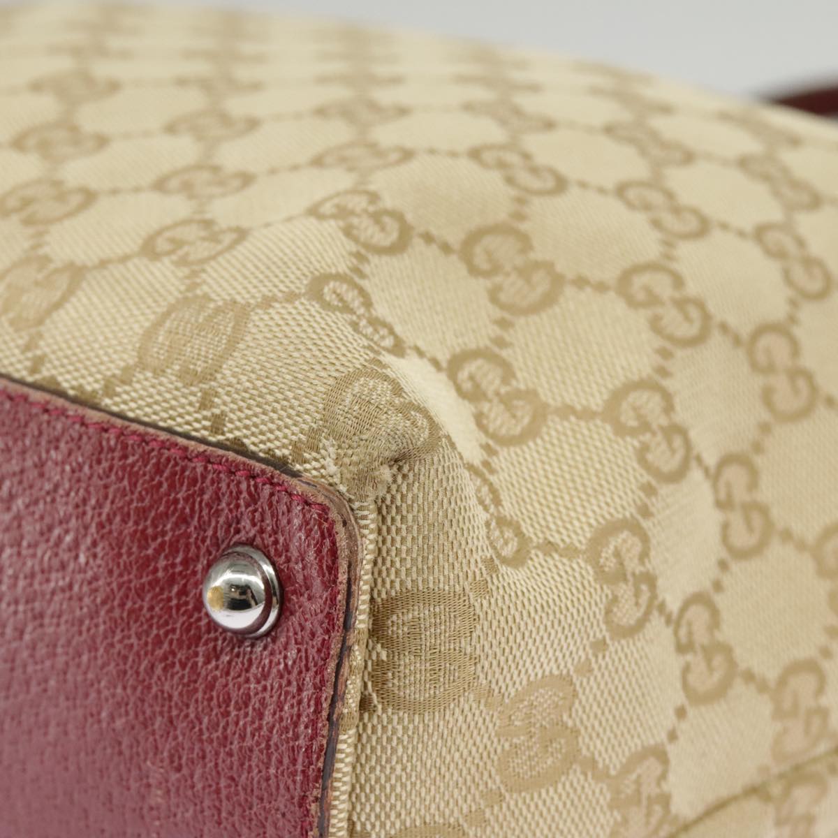 Gucci Beige Canvas Tote Bag ()