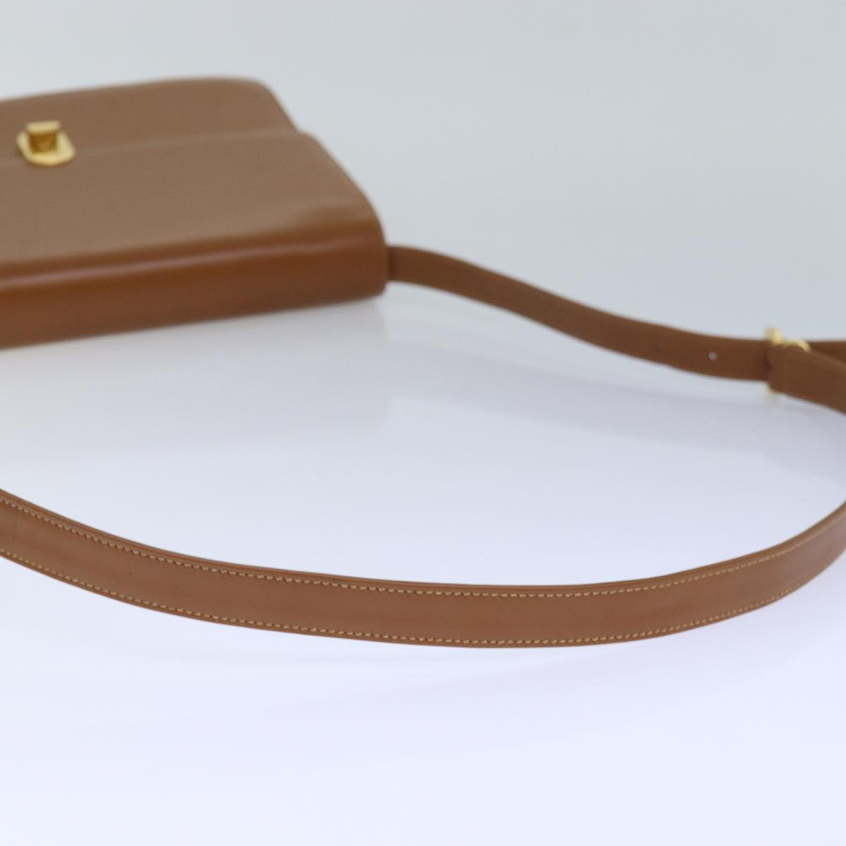 Gucci Brown Leather Shoulder Bag ()