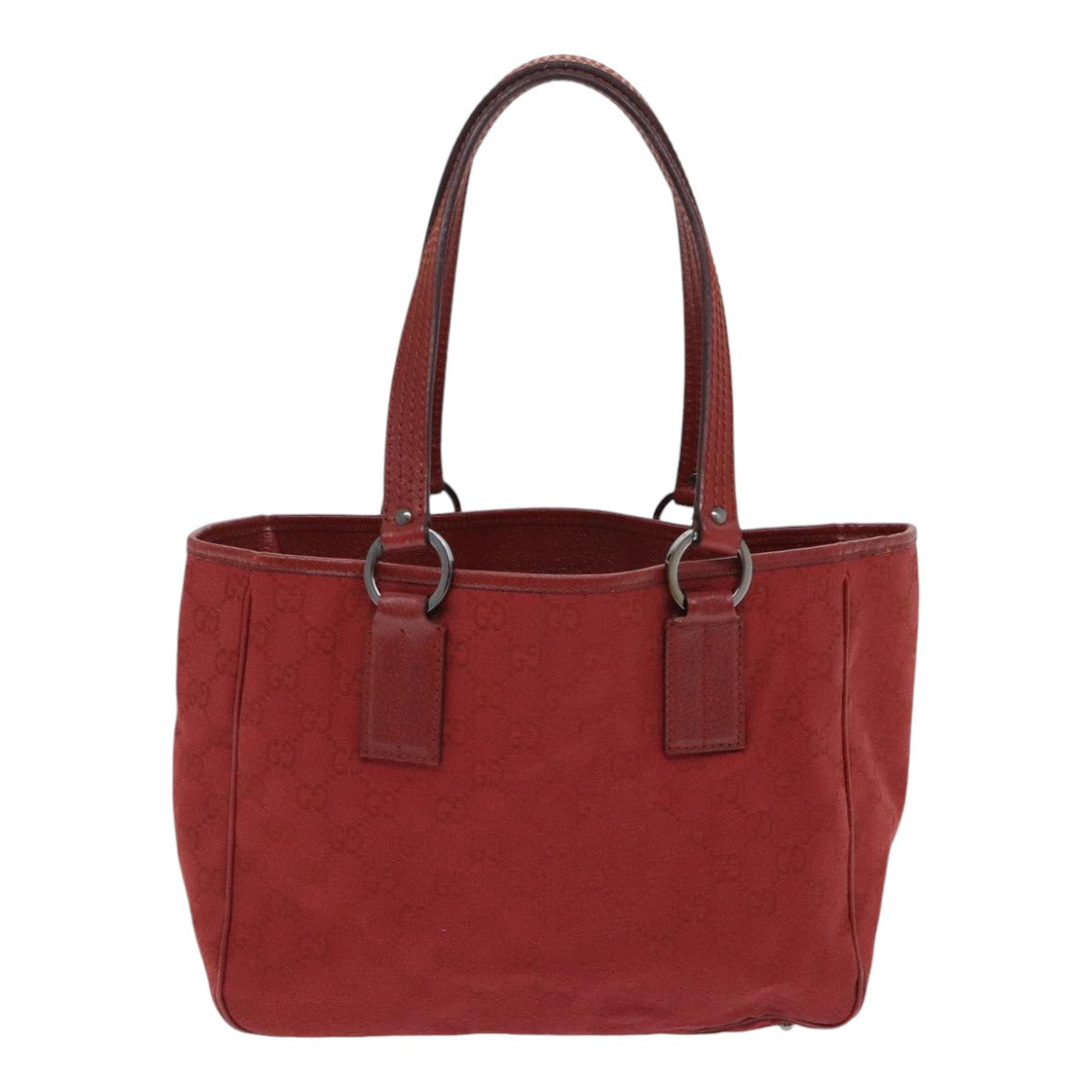 Gucci Mini C Red Canvas Tote Bag ()