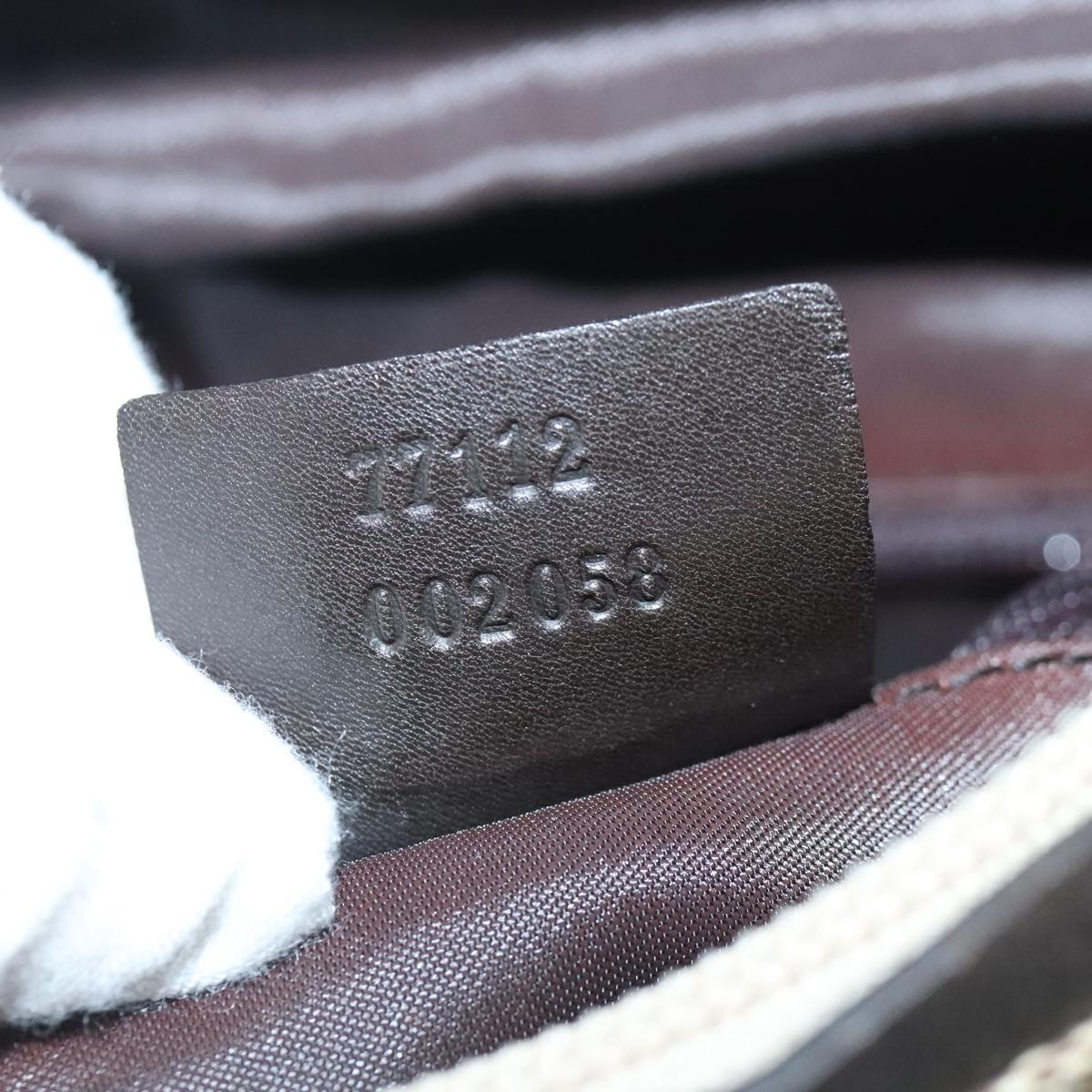 Gucci Beige Canvas Shoulder Bag ()