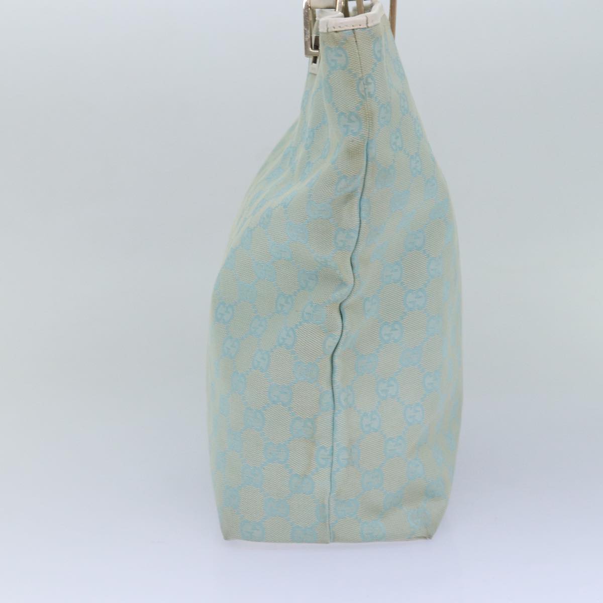 Gucci Gg Canvas Blue Canvas Tote Bag ()