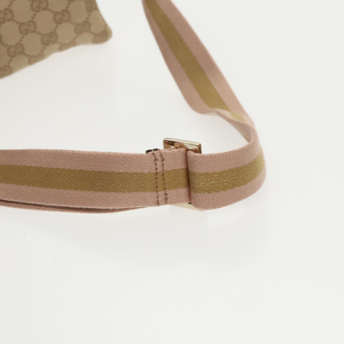 Gucci Beige Canvas Shoulder Bag ()