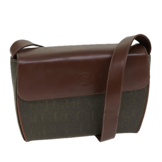 Gucci Brown Canvas Shoulder Bag ()