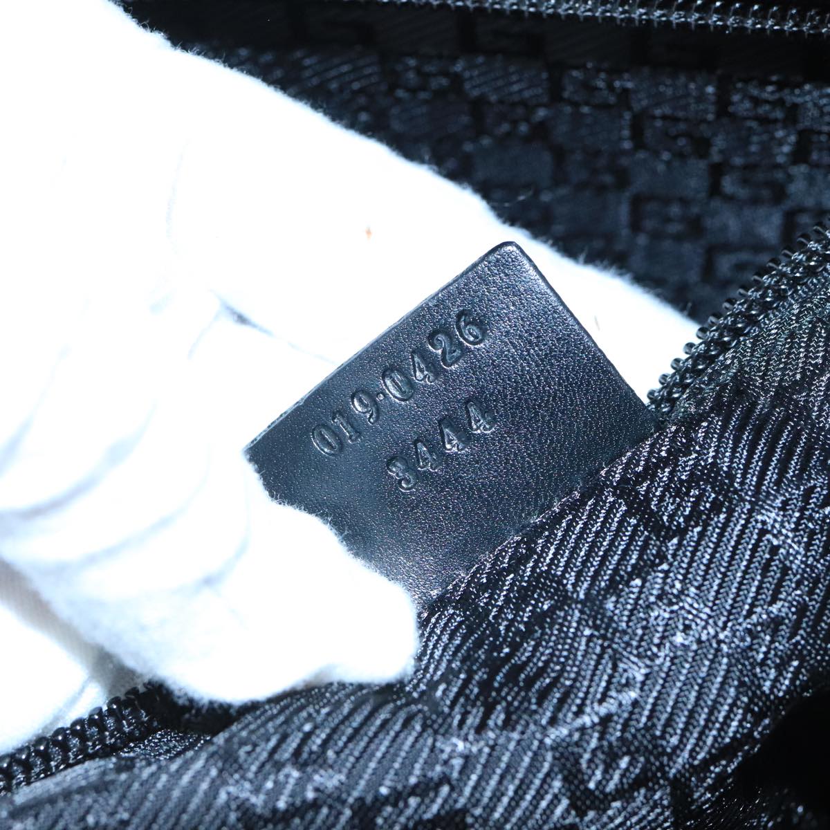 Gucci Black Canvas Tote Bag ()