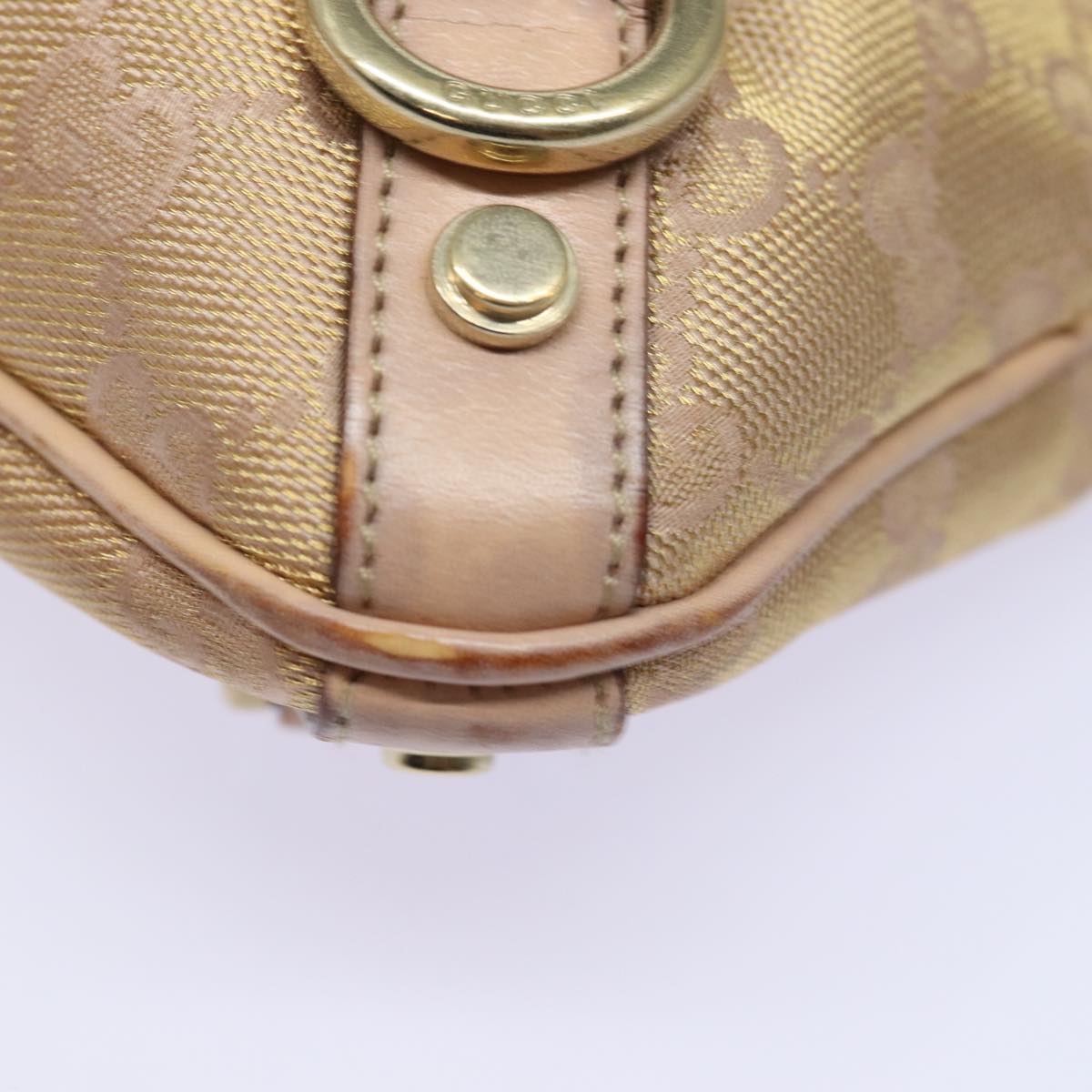 Gucci Gg Canvas Pink Canvas Shoulder Bag ()