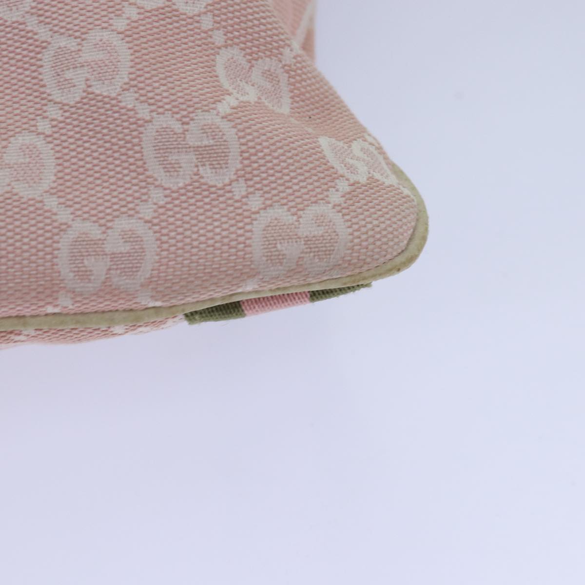 Gucci Gg Canvas Pink Canvas Shoulder Bag ()