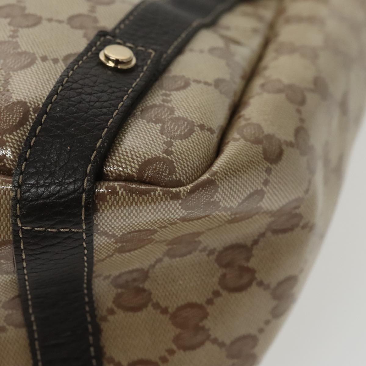 Gucci Abbey Beige Canvas Tote Bag ()