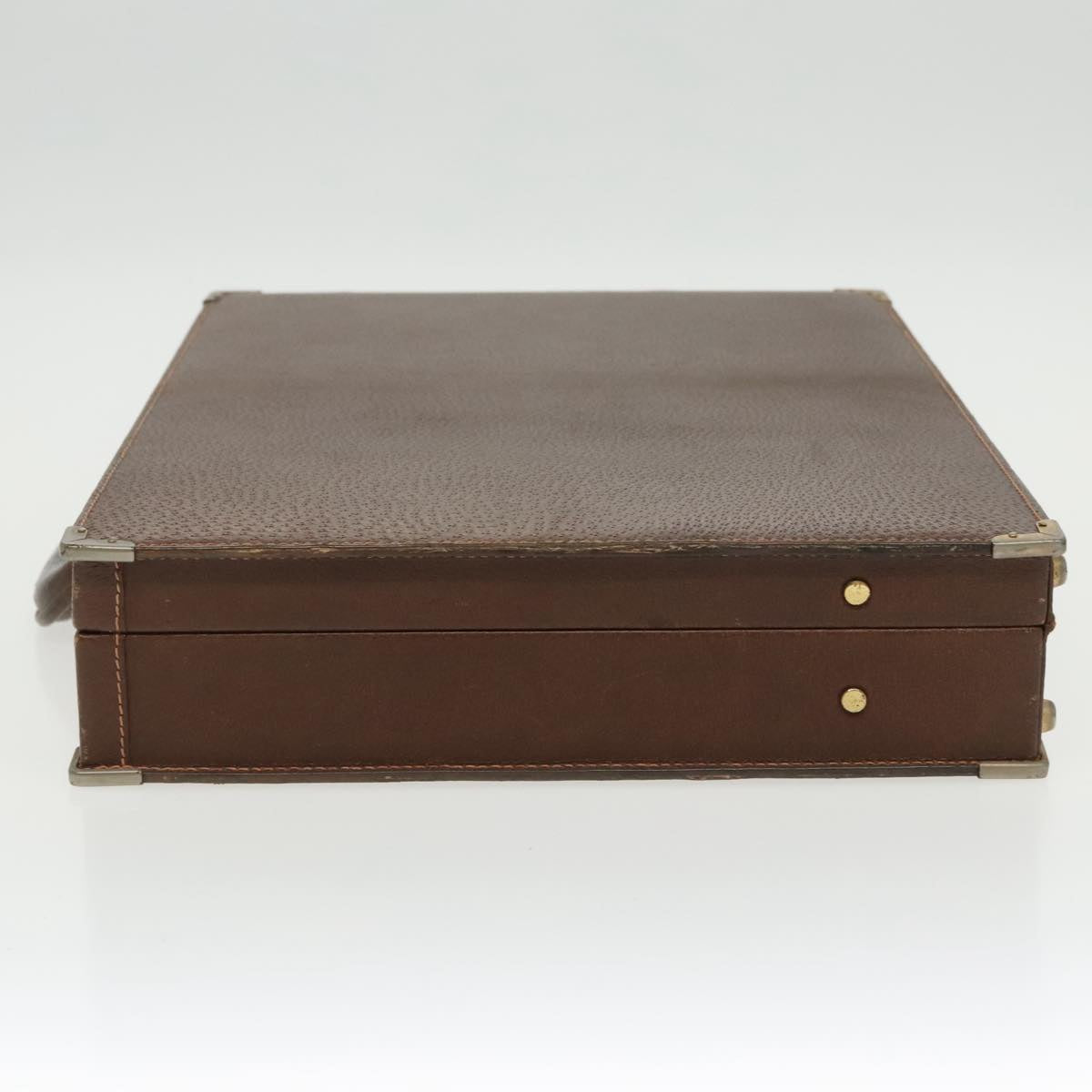 Gucci Brown Leather Travel Bag ()