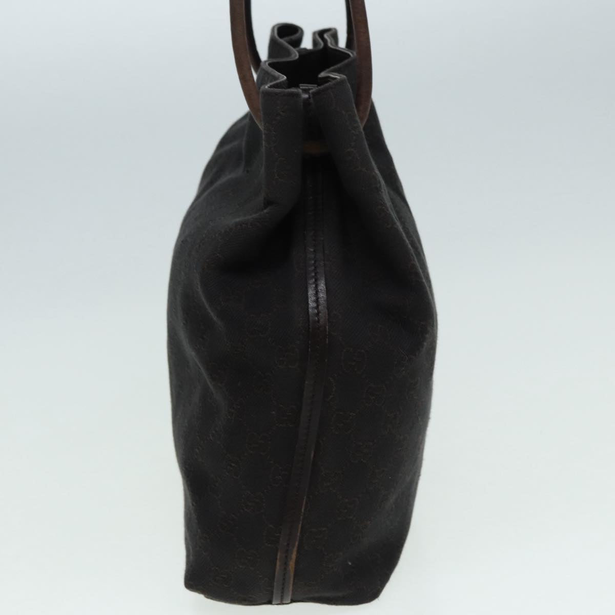 Gucci Gg Canvas Black Canvas Shoulder Bag ()