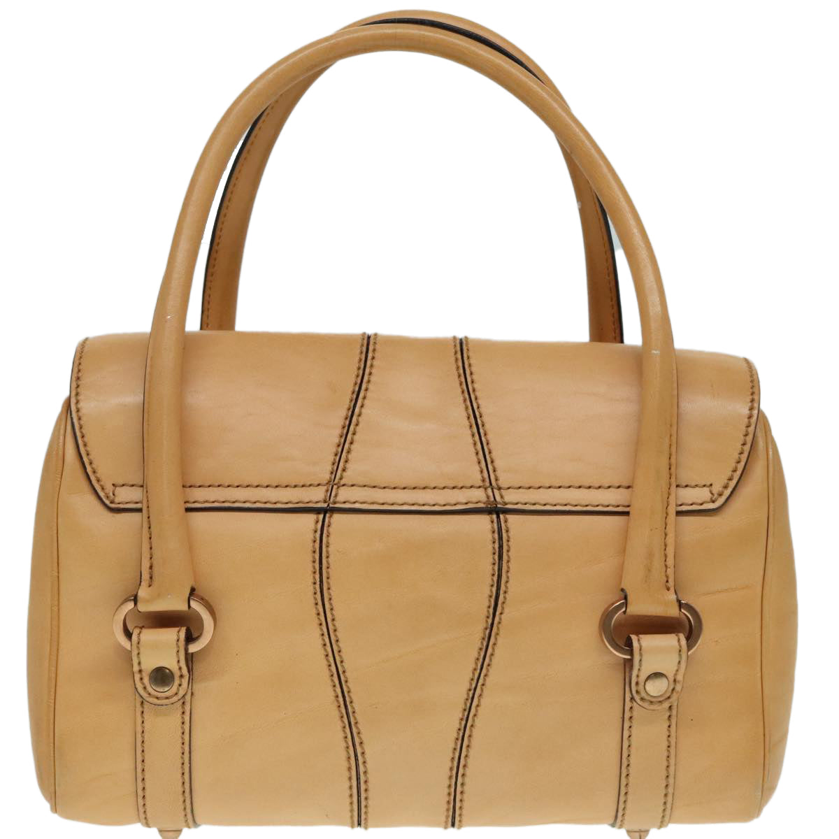 Gucci Beige Leather Handbag ()