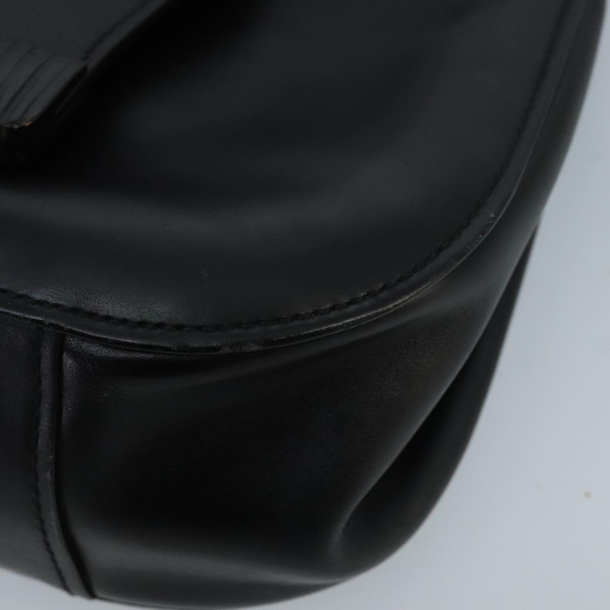 Gucci Black Leather Shoulder Bag ()