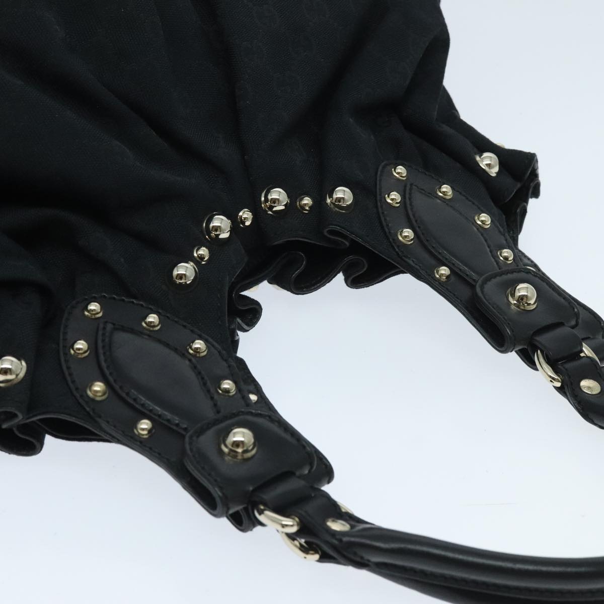 Gucci Black Canvas Handbag ()