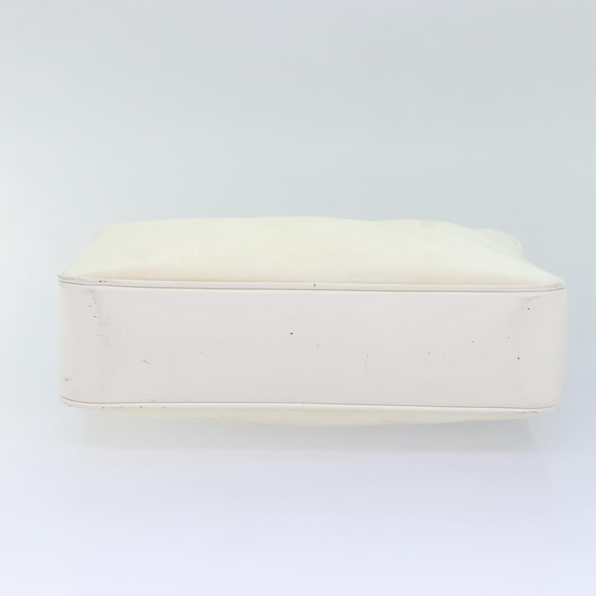 Gucci Bamboo White Leather Handbag ()