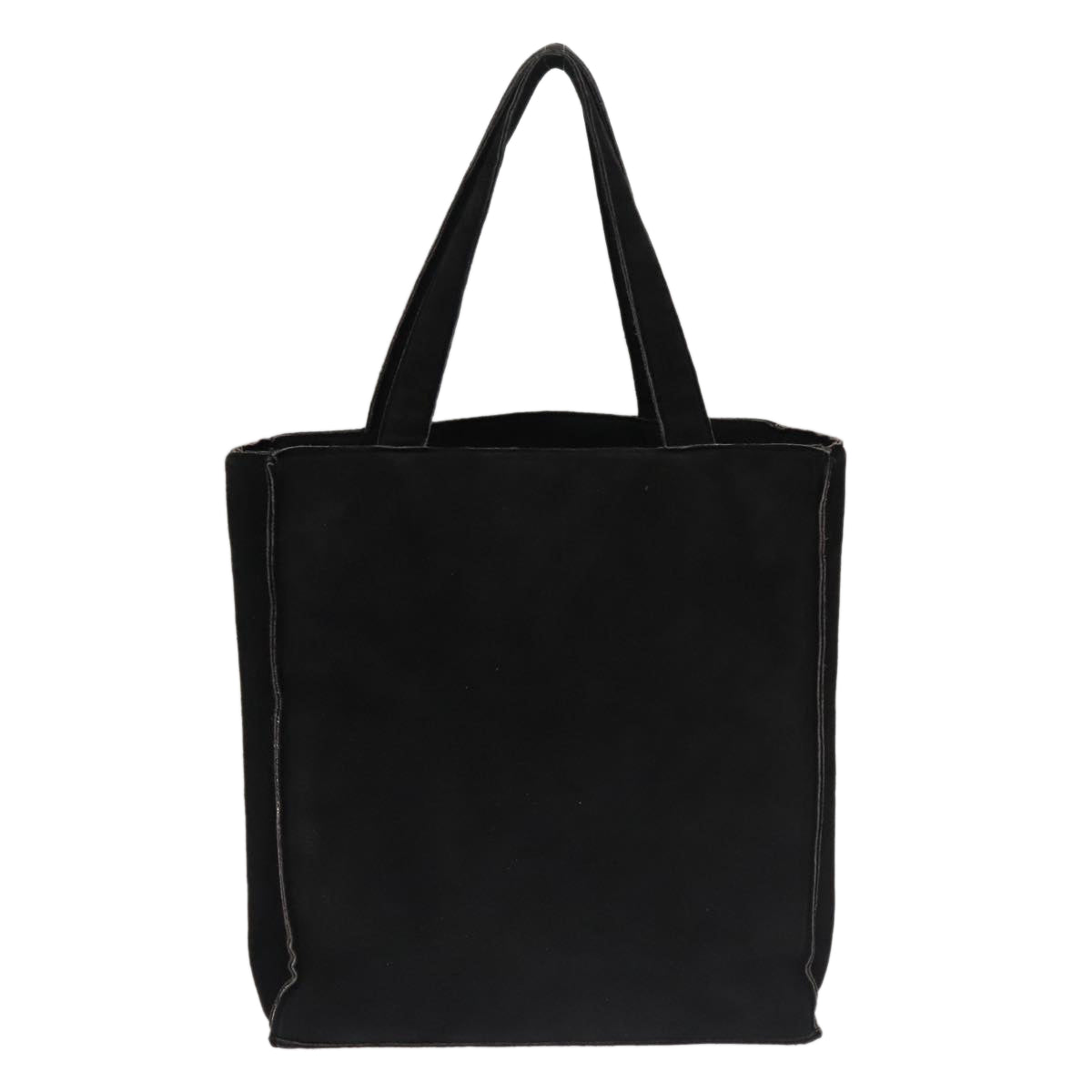 Chanel Black Suede Tote Bag ()
