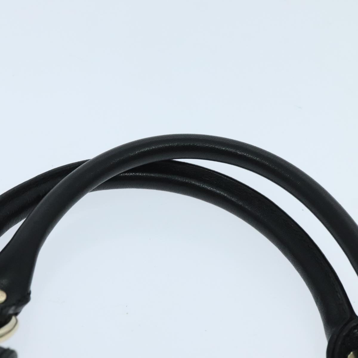 Gucci Black Canvas Handbag ()