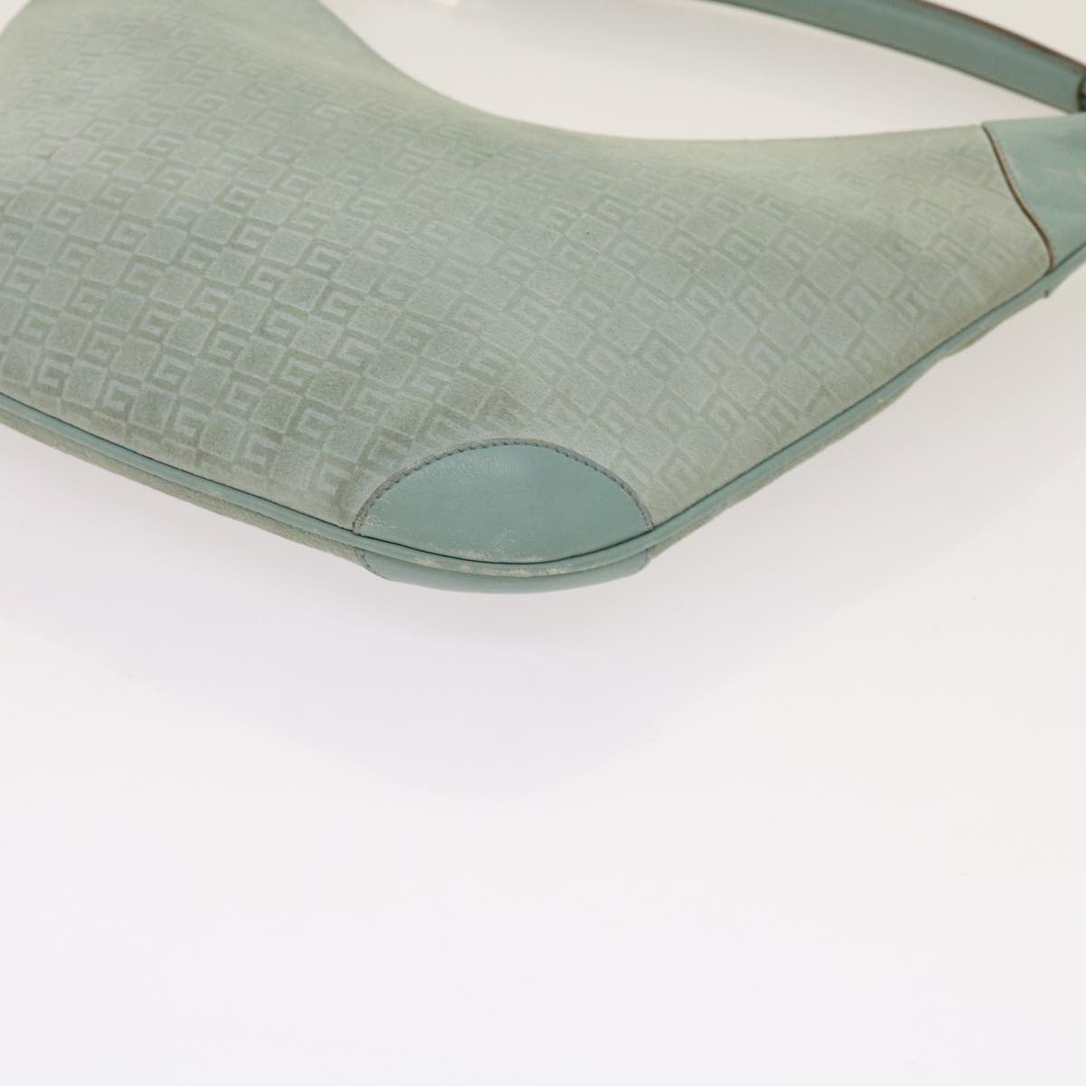 Gucci Hobo Blue Canvas Shoulder Bag ()